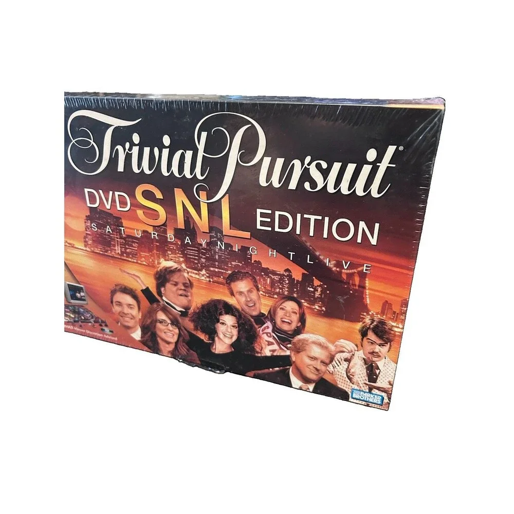 Trivial Pursuit DVD SNL Edition Saturday Night Live Board Game New Sealed 2004